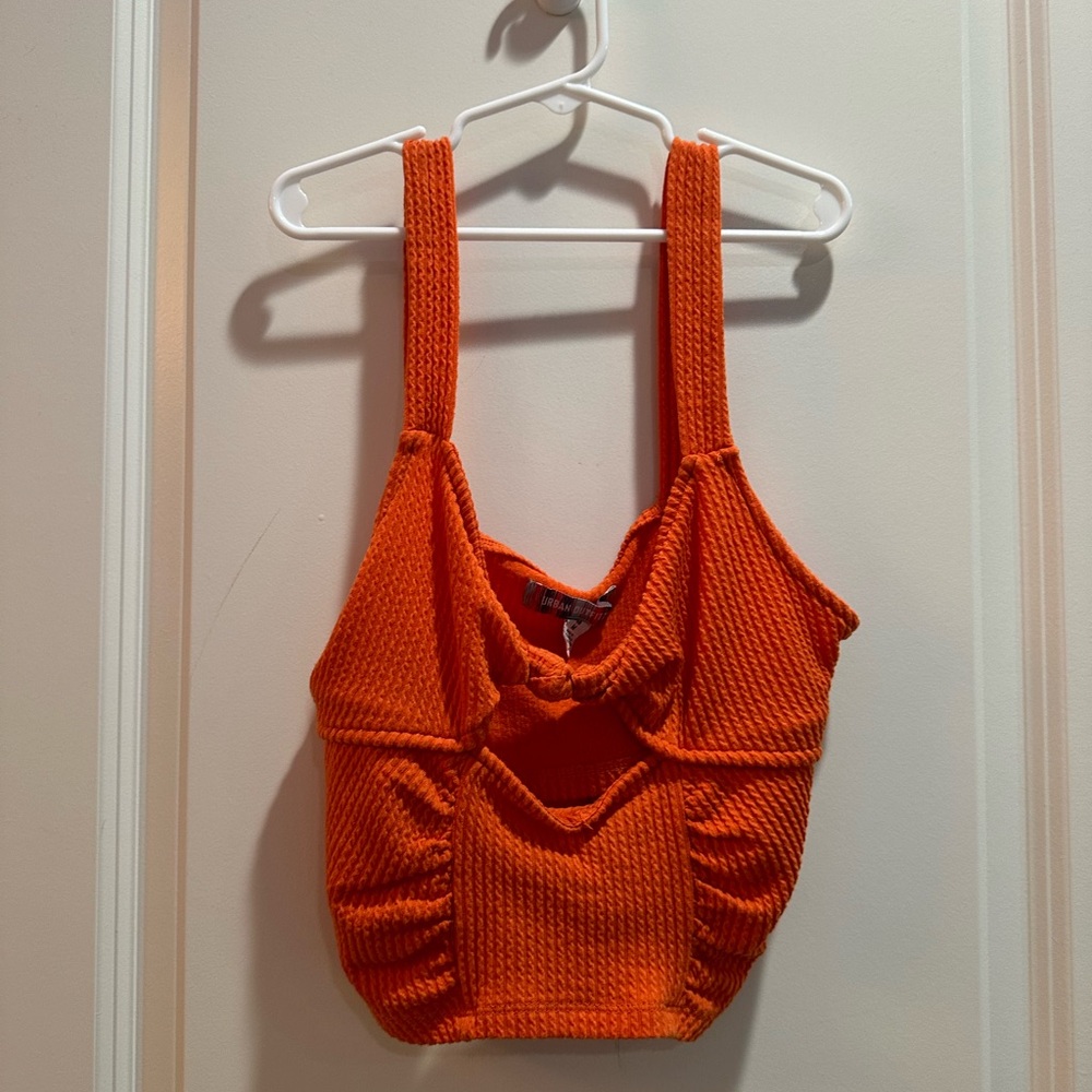 Urban outfitters orange top